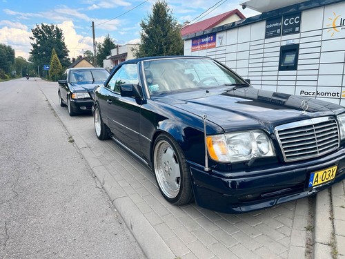 Parking pole w140 w124 r107