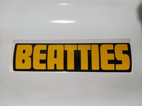 Beatties retro vintage - retro, sticker