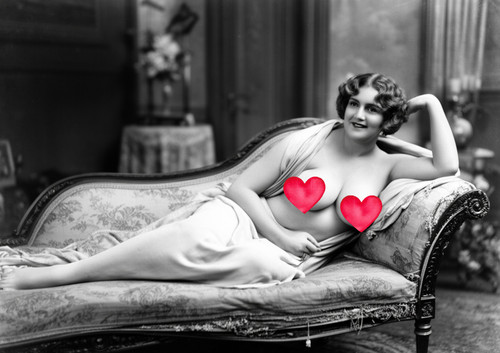 Vintage risque reproduction - 2,