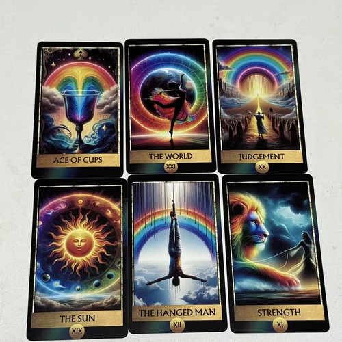 Rainbow tarot cards card - cards, 78