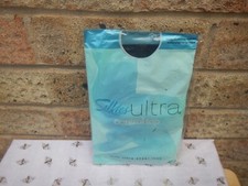 SILKIES USA,ULTRA CONTROL TOP TIGHTS, DARK NAVY,SIZE MEDIUM