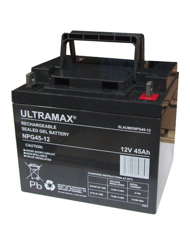 Pair 12v 45ah deep - 45ah, cycle