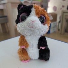 Ty Beanie Boos Boo 2011 Nibbles the Guinea Pig Plush Soft Toy 6-inch purple tags