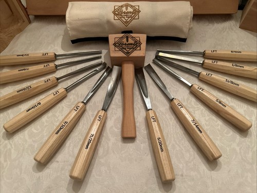 Gouge carving set mallet - gouge,