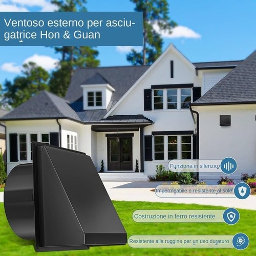 Inch black cowled external - cowled,