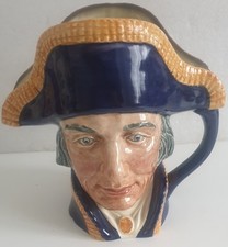 ROYAL DOULTON "LORD NELSON" D6336 LARGE TOBY JUG