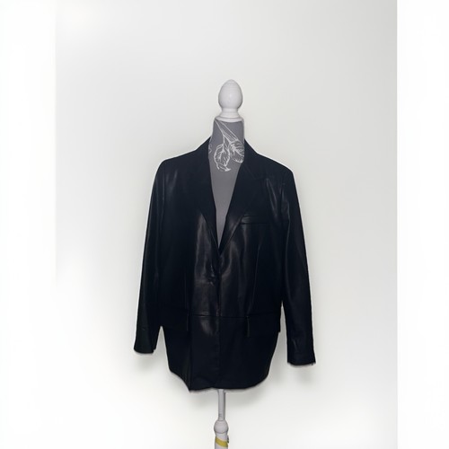 Stunning zara black faux - stunning,
