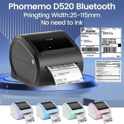 Phomemo thermal label printer - thermal,