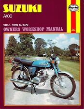 Haynes ~ SUZUKI A100 1969-1979 K L M ~ Workshop Manual 434 ~ 1988 New in Wrapper