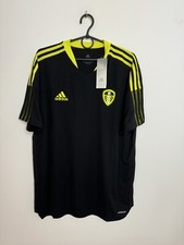 BNWT LEEDS UNITED 2021/2022 TRAINING FOOTBALL SHIRT ADIDAS SOCCER SIZE L