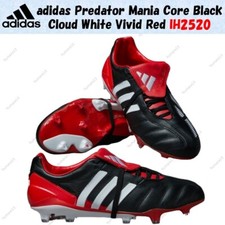adidas Predator Mania Core Black Cloud White Vivid Red IH2520 Men's Size