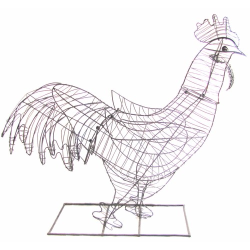 Topiary frame rooster - topiary,
