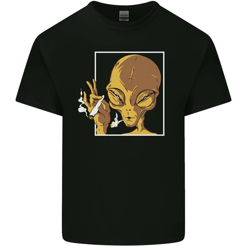 Alien smoking weed - alien,
