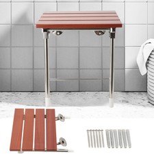 15" Folding Shower Seat Teak