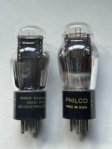 Philco type vacuum tube - type,