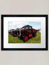 Scammell Truck Framed Art