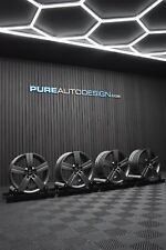 Genuine 17" Audi TT A3 VW Caddy Alloy wheels REFURBISHED VIKING GREY x Four