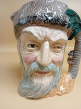 Vintage Royal Doulton 'Robinson Crusoe' Rare Footprint Edition, Character Toby J