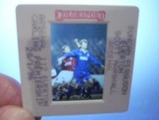 Original Colour Press Photo slide Arsenal v Everton Ferguson Marshall 20.1.96 b