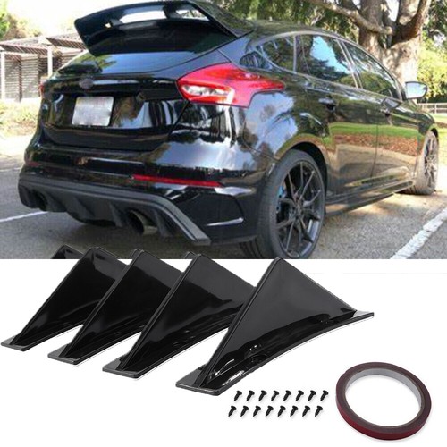 Car rear bumper - rear, diffuser