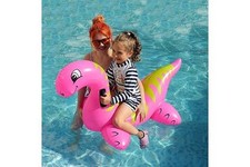 Inflatable Dinosaur Swimming