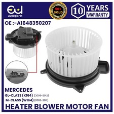 HEATER BLOWER MOTOR FAN FOR MERCEDES-BENZ M-CLASS ML W164 GL R CLASS X164 W251