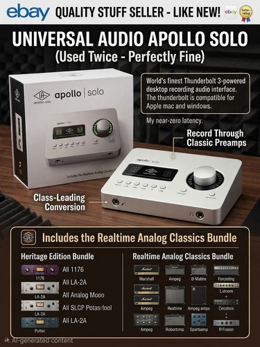 Universal audio apollo - universal, solo