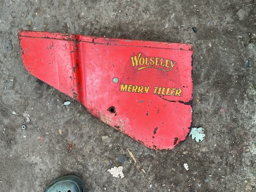 Merry tiller belt guard