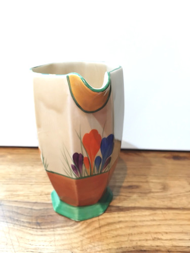Clarice cliff crocus jug - clarice, shape