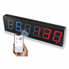 Flex Timer - Gym Edition - Bluetooth App-Controlled Interval Timer with Large