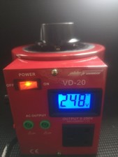 Variable autotransformer like variac 2000VA
