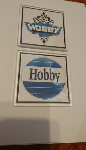 Hobby caravan coaster set - caravan,