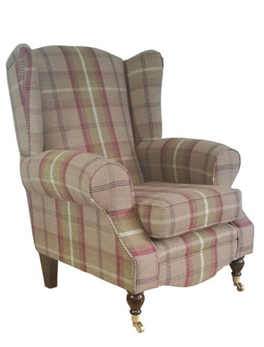 Accent wing back queen - back, anne