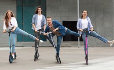 BELEEV Scooter for aduult 14 Teens 200mm Big Wheel  Scooters for Boys and Girls