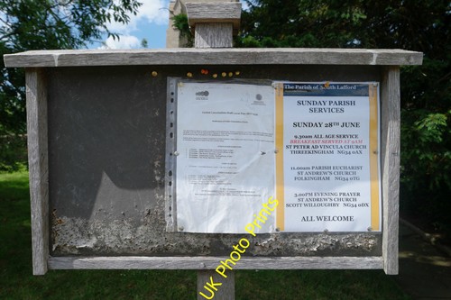 Photo walcot parish - parish, notice