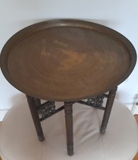 Early 20th Century Persian Brass ‘Benares’ Table
