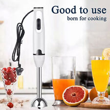 400W Hand Blender Electric Stick Blender Curry Fruit Food Mixer Juice Cream NEW