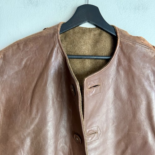 Wwii british leather jerkins - british,