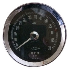 British Jaeger 7K Rev Counter