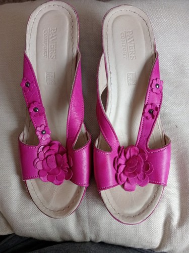 Pavers hot pink heeled - hot,
