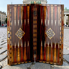 Backgammon Set Handmade Solid