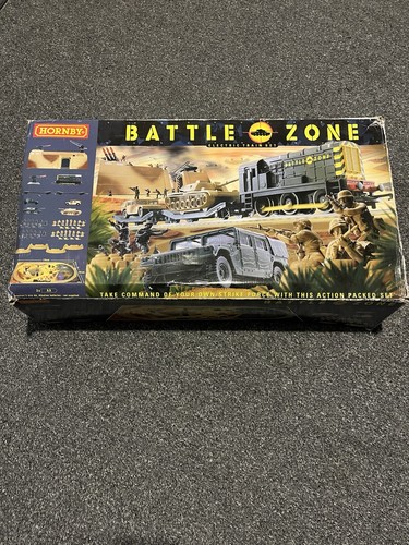 Hornby battle zone train - hornby,