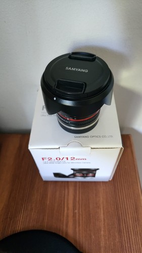 Samyang 12mm lens - f2.0/12mm, for