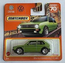 Matchbox 1976 Volkswagen Golf GTI MK1. New Collectable Toy Model Car. MBX Metro.