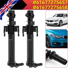 For BMW F20 F22 F30 F82 Left & Right Headlight Cleaning Washer Spray Nozzle Jet