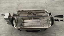 Vintage Farberware OPEN HEARTH Indoor BBQ ROTISSERIE Grill 455N, 455ND LARGE