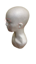 MINOR DAMAGED POLYSTYRENE WIG