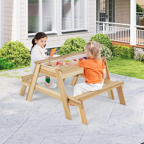 Kids picnic table - picnic, in