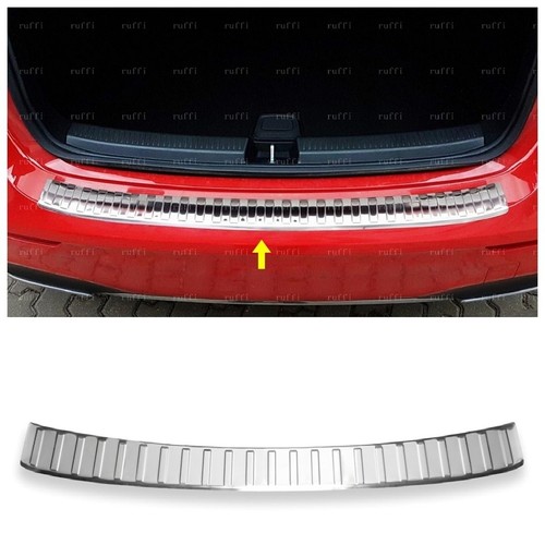 Chrome rear bumper protector - chrome,
