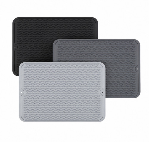 Silicone sink drying mat - silicone,